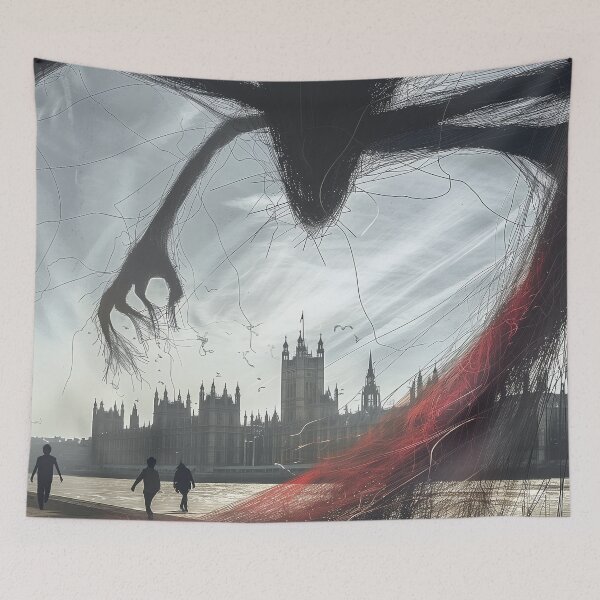 Item preview, Shadow of the Beast over Westminster designed and sold by landletsy.