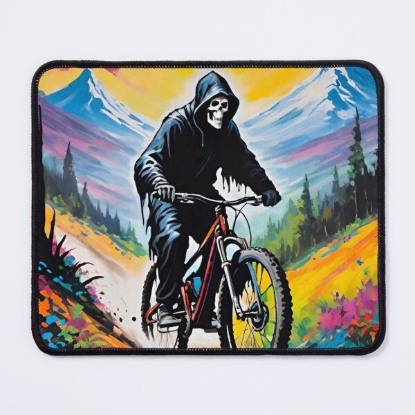 Item preview, Halloween Adventure: MTB Design with Spooky Twist designed and sold by GrizzlyCollective.