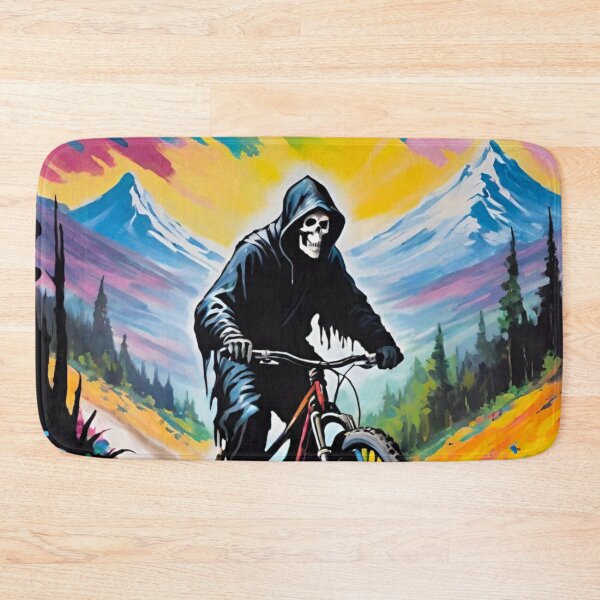 Item preview, Halloween Adventure: MTB Design with Spooky Twist designed and sold by GrizzlyCollective.