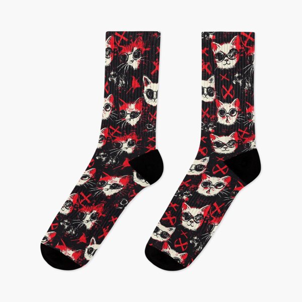 Item preview, Anarchy Cool Cats Pattern designed and sold by Camouflages.