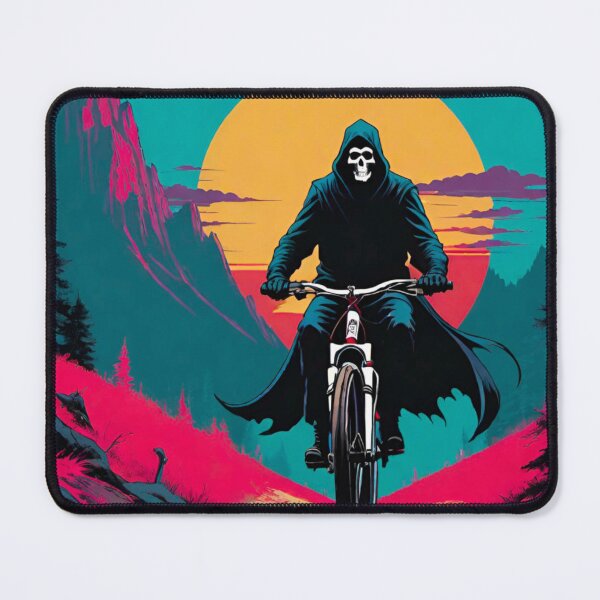 Item preview, MTB Thrills Meet Halloween in Spooky Design designed and sold by GrizzlyCollective.