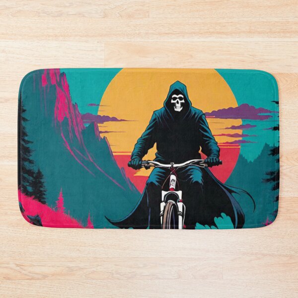 Item preview, MTB Thrills Meet Halloween in Spooky Design designed and sold by GrizzlyCollective.