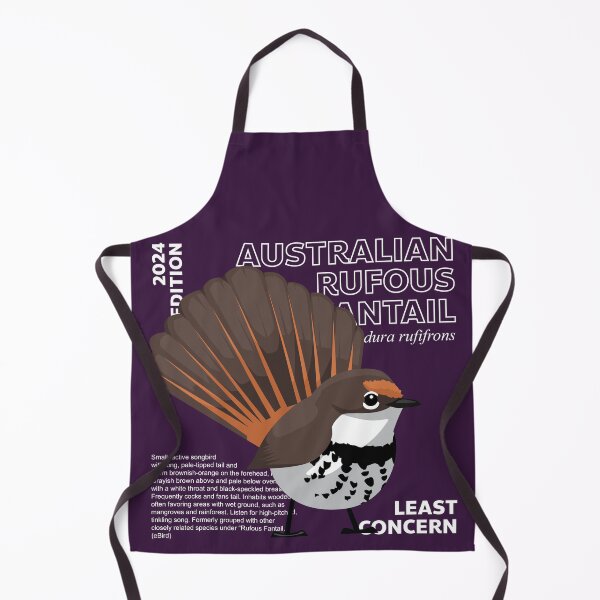 Item preview, Australian Bird Rufous Fantail Description designed and sold by SUPERHERON.