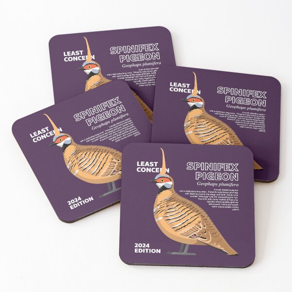 Item preview, Australian Bird Spinifex Pigeon Description designed and sold by SUPERHERON.