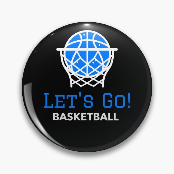 Item preview, Blue Let's Go Basketball  designed and sold by PaperZinnia.