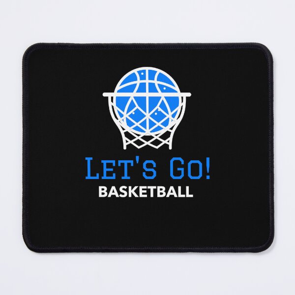 Item preview, Blue Let's Go Basketball  designed and sold by PaperZinnia.