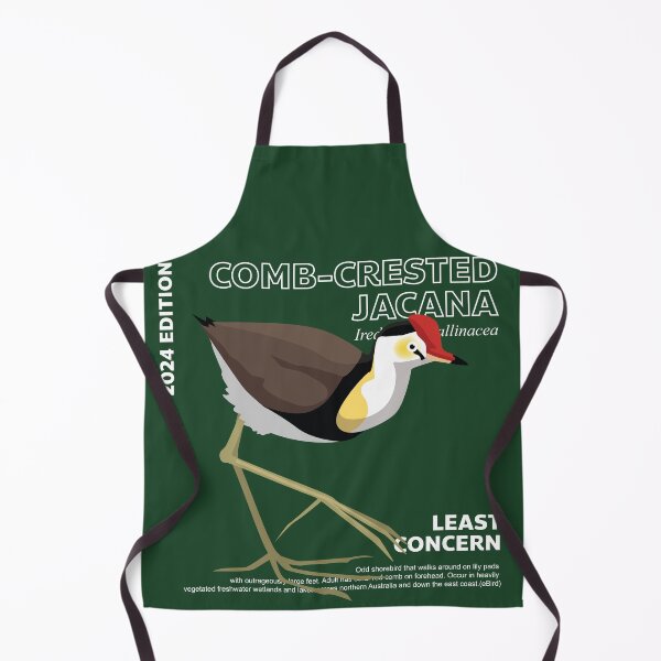 Item preview, Australian Bird Comb-Crested Jacana Description designed and sold by SUPERHERON.