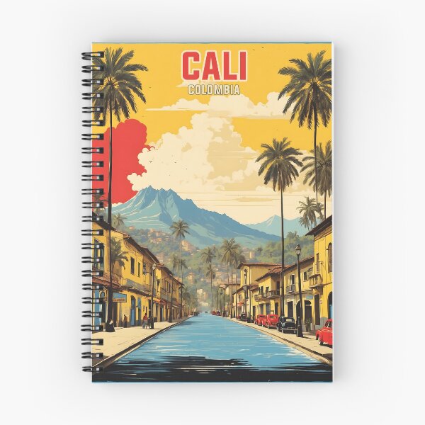 Item preview, Cali Colombia Retro Vintage Poster Tourism  designed and sold by TravelersGems.