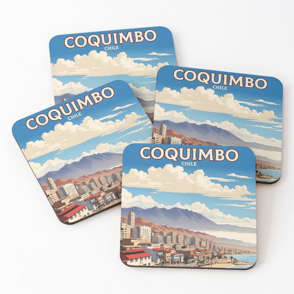 Item preview, Coquimbo Chile Retro Vintage Poster Tourism  designed and sold by TravelersGems.