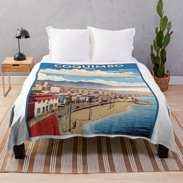 Item preview, Coquimbo Chile Retro Vintage Poster Tourism designed and sold by TravelersGems.