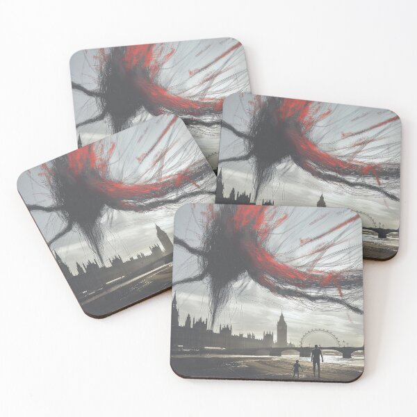 Item preview, Dark Tendrils Over the Thames designed and sold by landletsy.