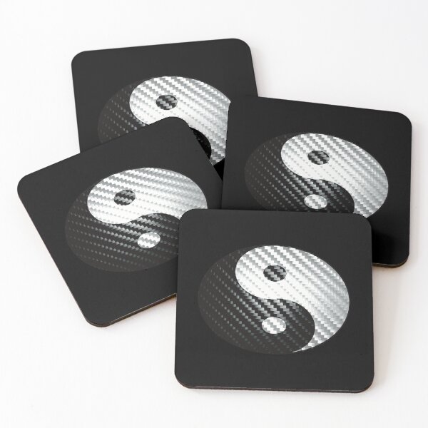 Item preview, 3D Carbon Fiber Yin Yang designed and sold by JDHardie.