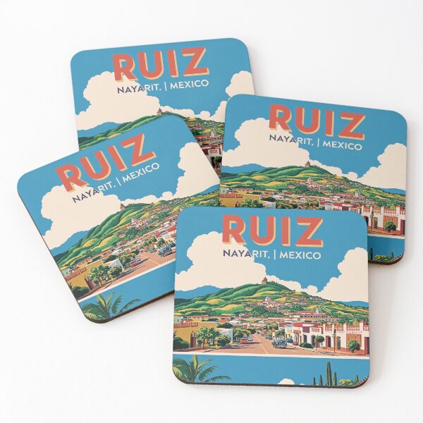 Item preview, Ruiz Nayarit Mexico Mexico Vintage Travel Tourism  designed and sold by TravelersGems.