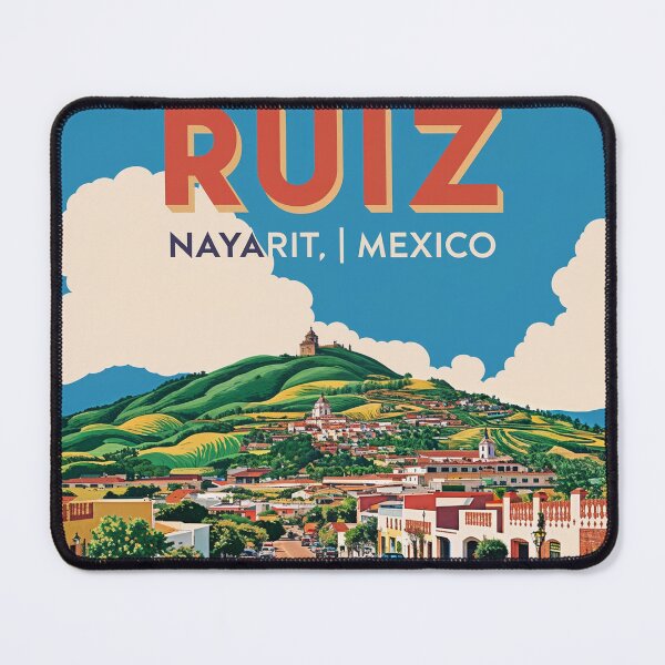 Item preview, Ruiz Nayarit Mexico Mexico Vintage Travel Tourism designed and sold by TravelersGems.