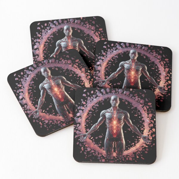 Item preview,  Futuristic Human Anatomy with Crystal Halo designed and sold by IllumeInk.