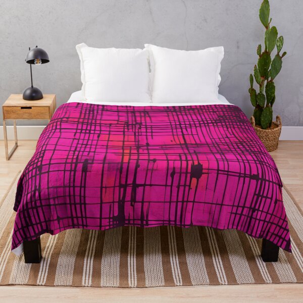 Item preview, High-Tech Pink Grid with Neon Melts designed and sold by Have Mercy.