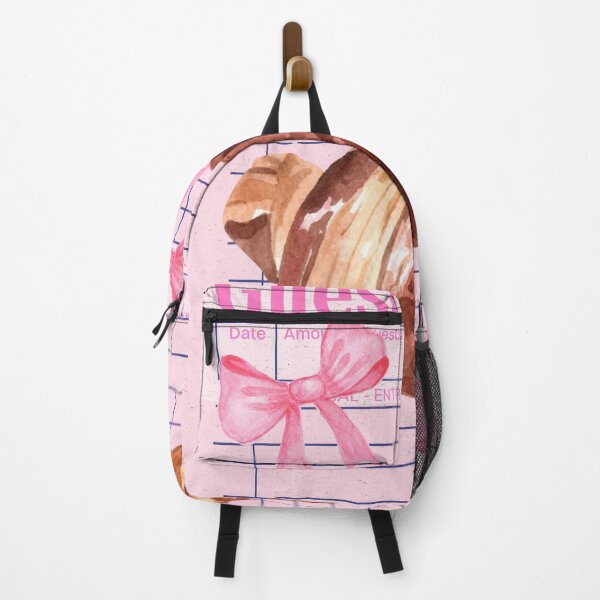 Item preview, Chocolate Croissant - Cute Vintage Bakery designed and sold by bowsbotanicals.