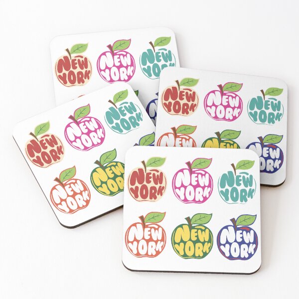 Item preview, New York Apple USA sticker designed and sold by Wolagno.