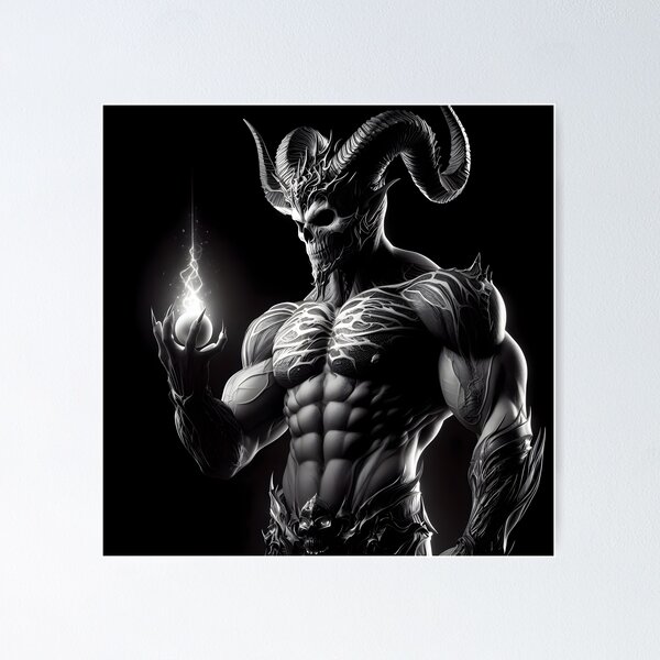 Item preview, Demon King designed and sold by GalleryBrisArt.
