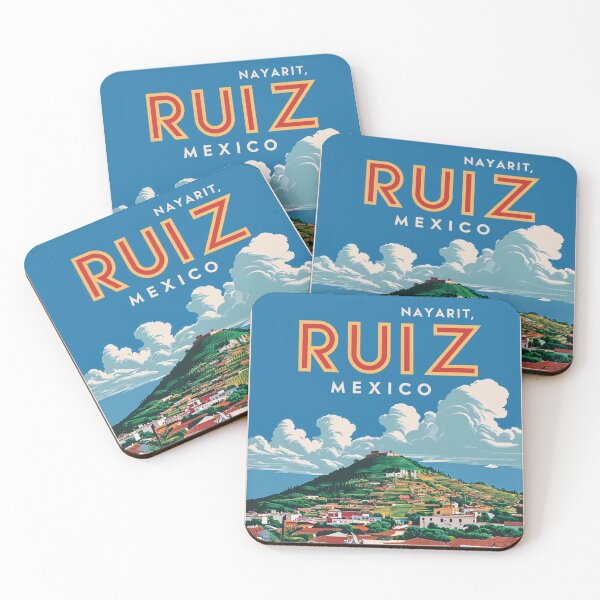 Item preview, Ruiz Nayarit Mexico Mexico Vintage Travel Tourism designed and sold by TravelersGems.
