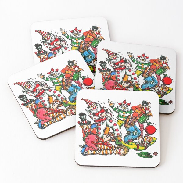 Item preview, Vintage Playful Clowns designed and sold by Ari C.
