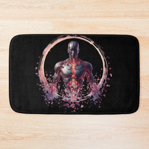 Item preview,  Cybernetic Guardian in Crystal Shards designed and sold by IllumeInk.