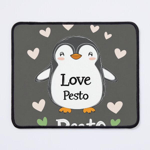 Item preview, Love Pesto - Cute Penguin Art designed and sold by landletsy.