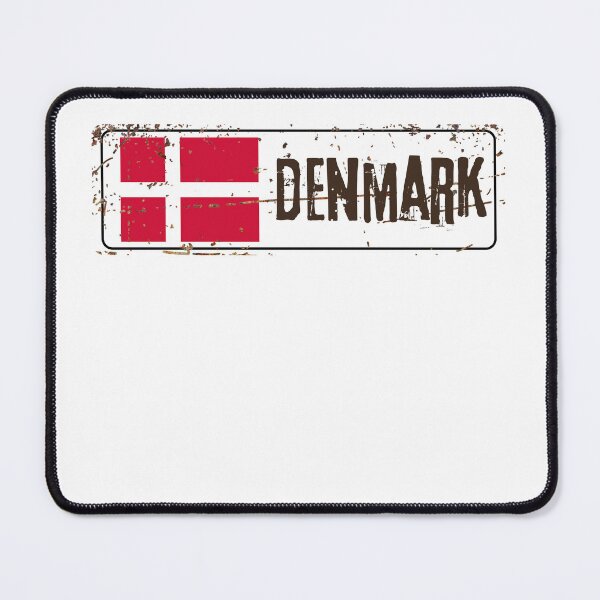 Item preview, Denmark Flag designed and sold by jeshands.