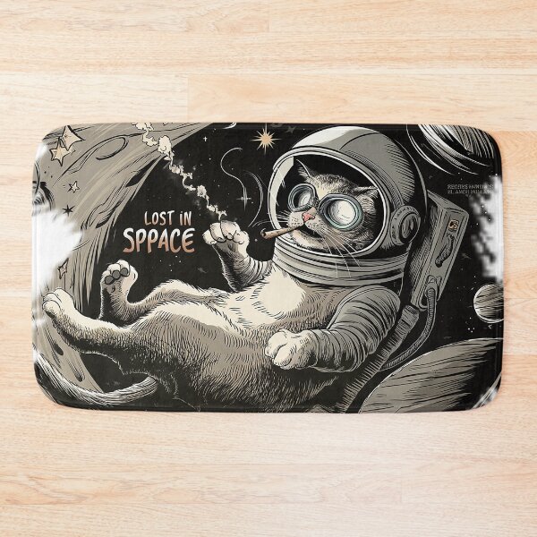 Item preview, Spaced out cat designed and sold by Glamalt.