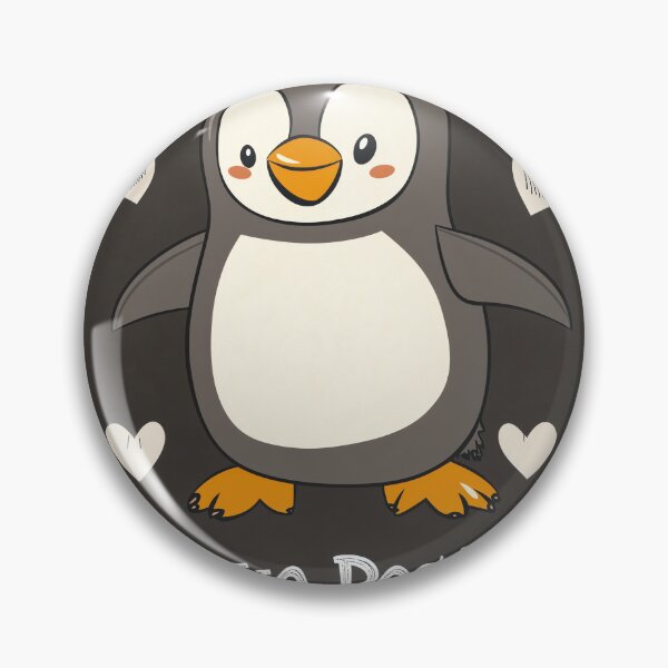 Item preview, Cute Penguin Art - Love Pesto designed and sold by landletsy.