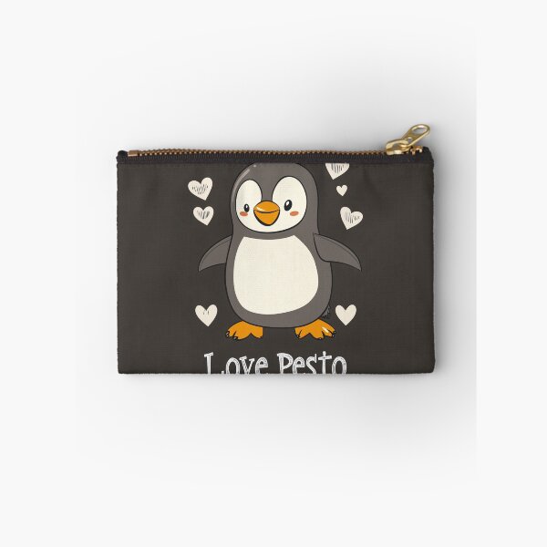 Item preview, Cute Penguin Art - Love Pesto designed and sold by landletsy.