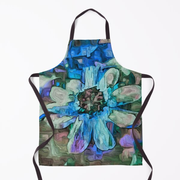 Item preview, Blue Purple Splash on a Moss Rose designed and sold by BloomingbySJ.