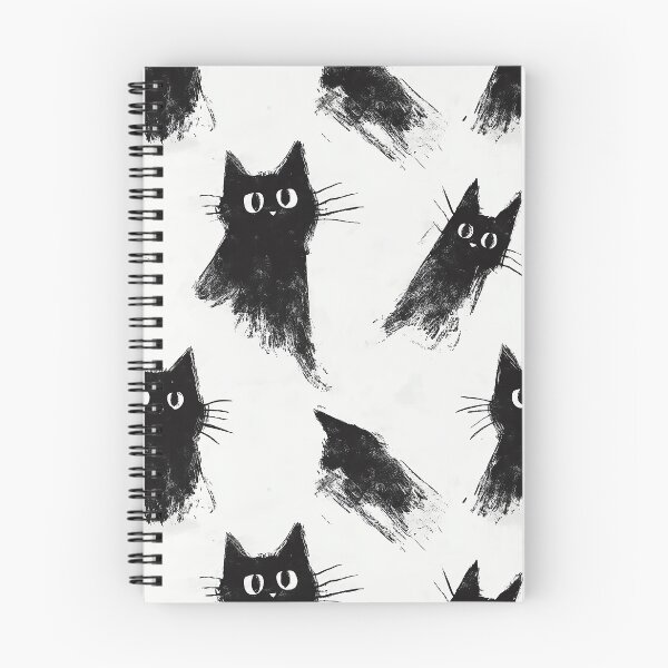 Item preview, Black Cats Grunge Pattern 3 designed and sold by Camouflages.