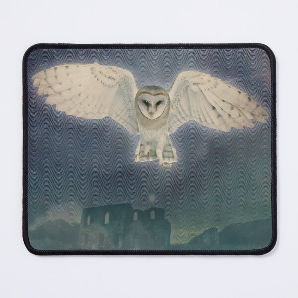 Item preview, Owl Moonlit Ruins Nocturnal Bird Of Prey designed and sold by SoulscapeStudio.