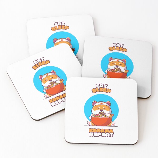 Item preview, Eat sleep kdrama repeat designed and sold by YourChingu.