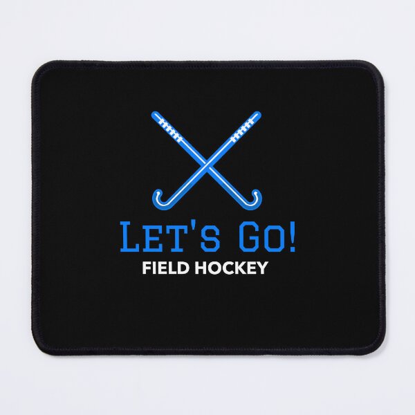 Item preview, Blue Let's Go Field Hockey designed and sold by PaperZinnia.
