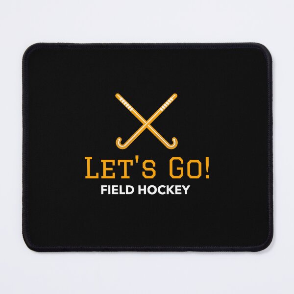 Item preview, Orange Let's Go Field Hockey designed and sold by PaperZinnia.