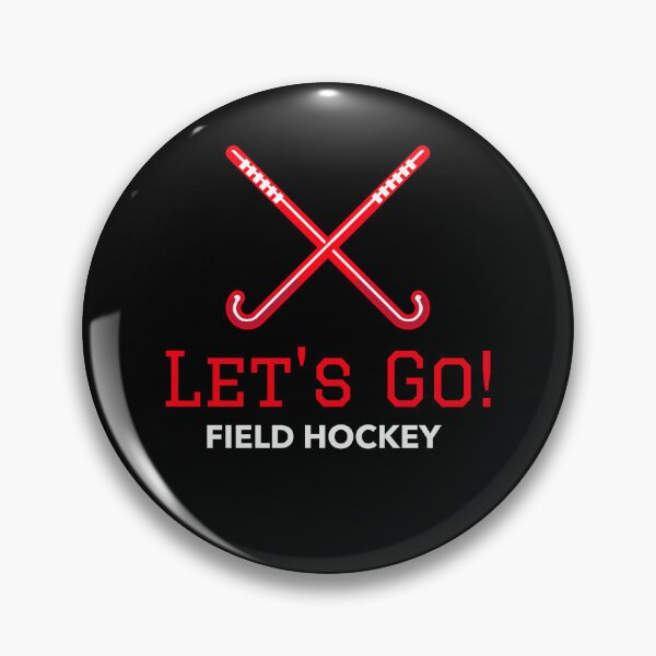 Item preview, Red Let's Go Field Hockey designed and sold by PaperZinnia.