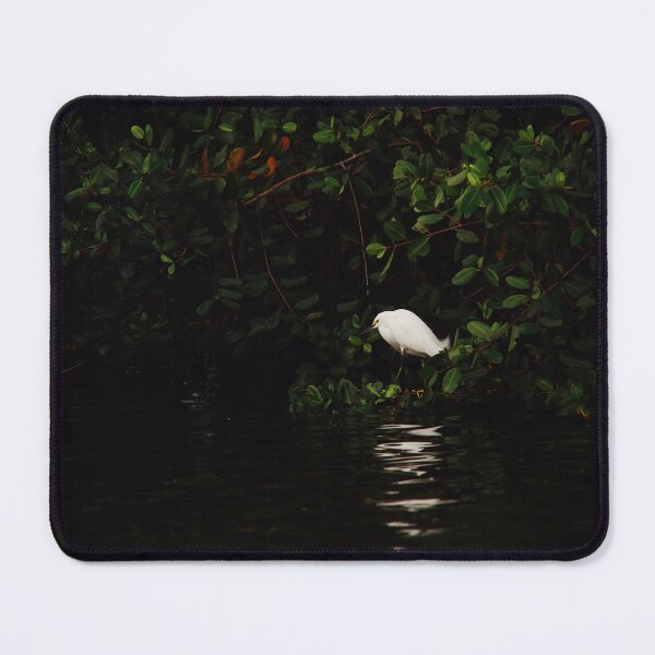 Item preview, White Egret in the Mangroves designed and sold by anafrancisconi.
