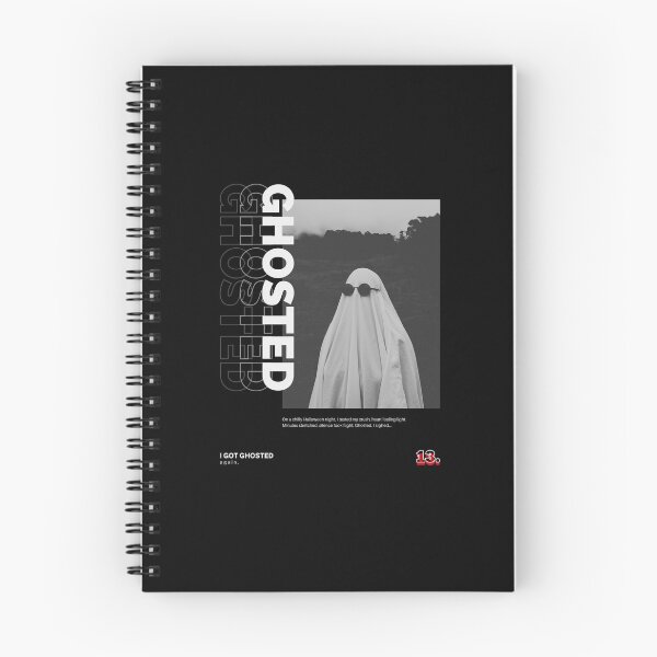 Item preview, Ghosted Again | Funny | Halloween designed and sold by AngryBlackDog.