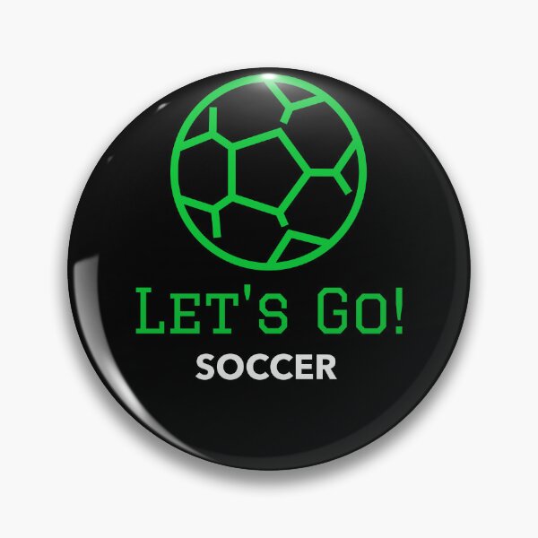 Item preview, Green Let's Go Soccer designed and sold by PaperZinnia.