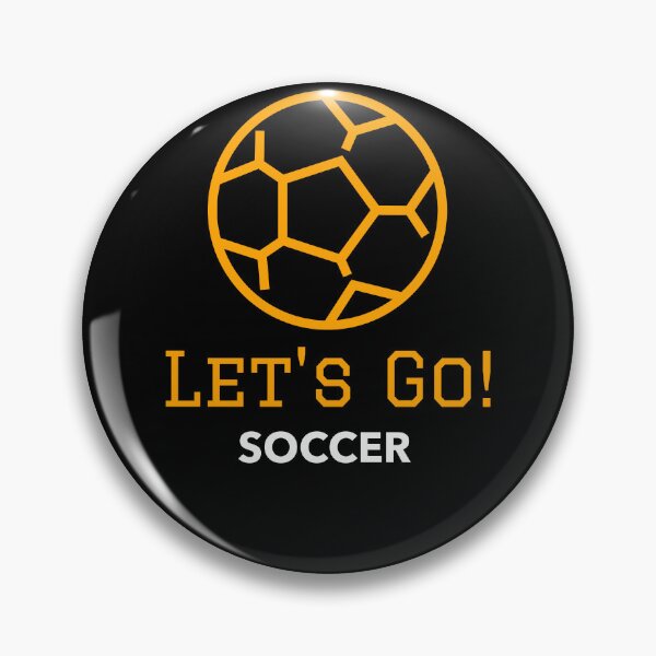 Item preview, Orange Let's Go Soccer designed and sold by PaperZinnia.