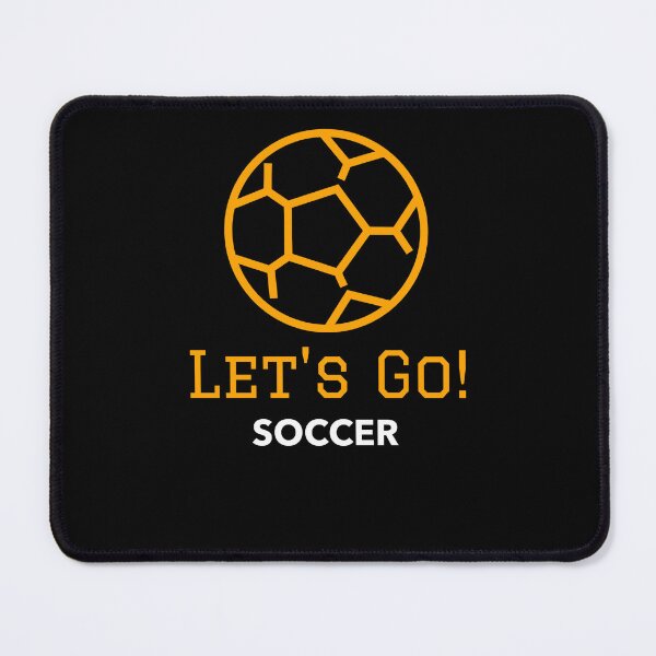 Item preview, Orange Let's Go Soccer designed and sold by PaperZinnia.