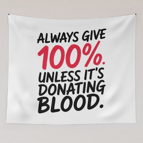 Item preview, Always Give 100% designed and sold by Angry Swan Designs.