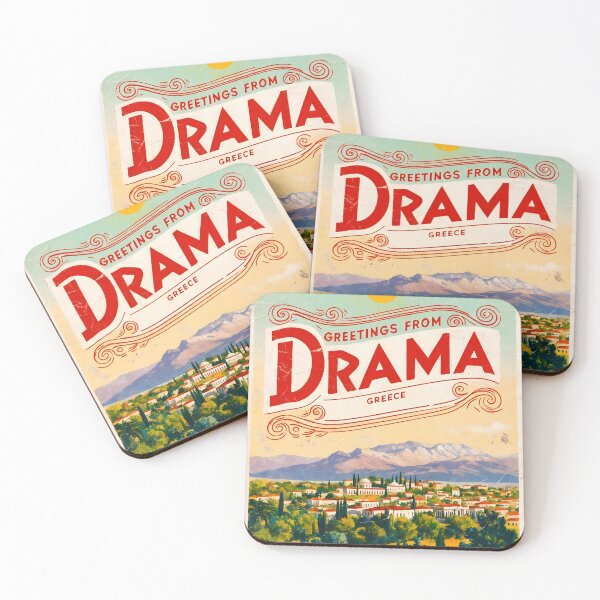 Item preview, Greetings from Drama Eastern Macedonia and Thrace Greece Postcard Vintage Retro Travel Vintage designed and sold by TravelPostcardGems.