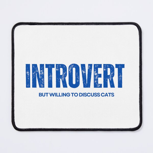 Item preview, Simple introvert design cats designed and sold by LKLifestyle.