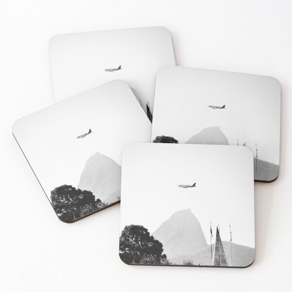 Item preview, Airplane over Sugarloaf Mountain - Rio de Janeiro designed and sold by anafrancisconi.