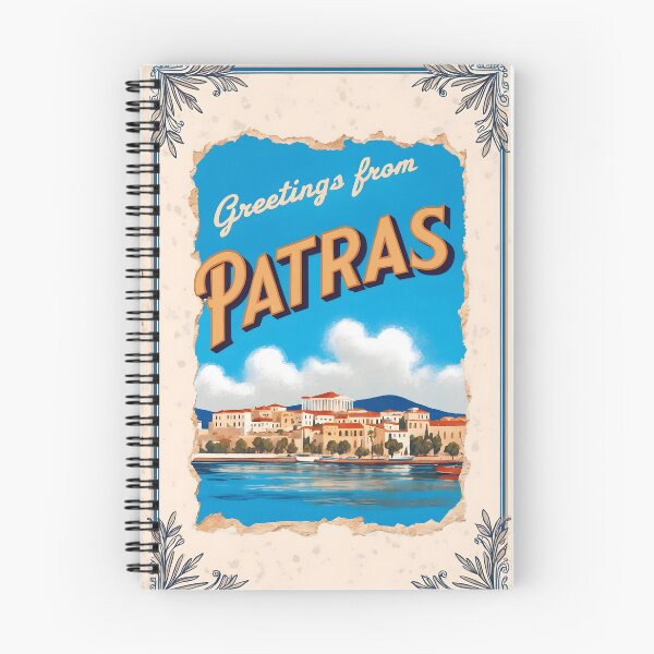 Item preview, Patras Western Greece Greece Postcard Vintage Retro Travel Vintage designed and sold by TravelPostcardGems.