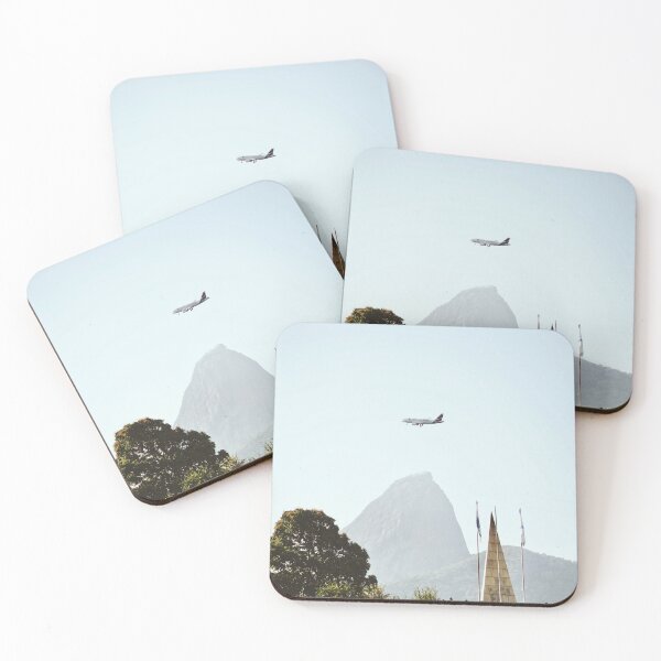 Item preview, Airplane over Sugarloaf Mountain - Rio de Janeiro designed and sold by anafrancisconi.