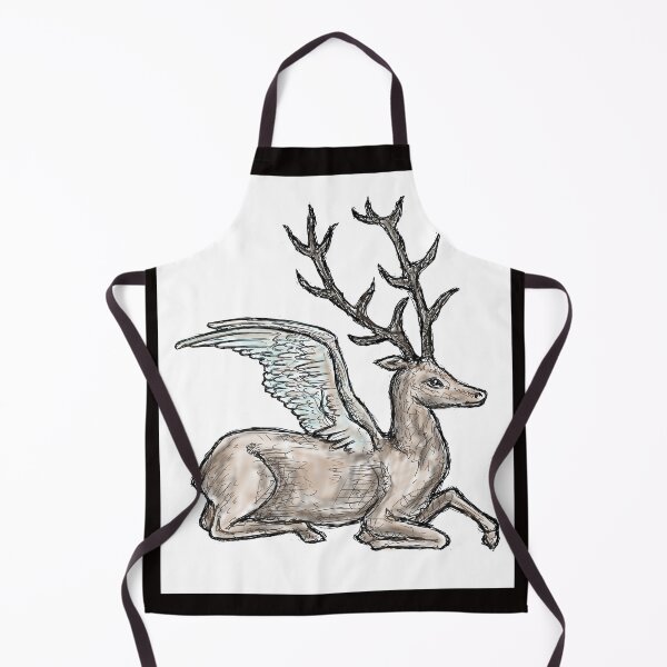 Item preview, Medieval Creature Meme - Winged deer designed and sold by VintageManiac.